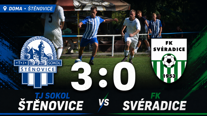 Štěnovice zvládly druhý přípravný zápas a slaví výhru 3:0