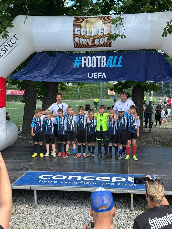 Mladší přípravka 5. na mezinárodním Golden City Cup v Praze