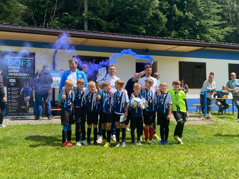 Mladší přípravka 5. na DOFS turnaji v Jáchymově